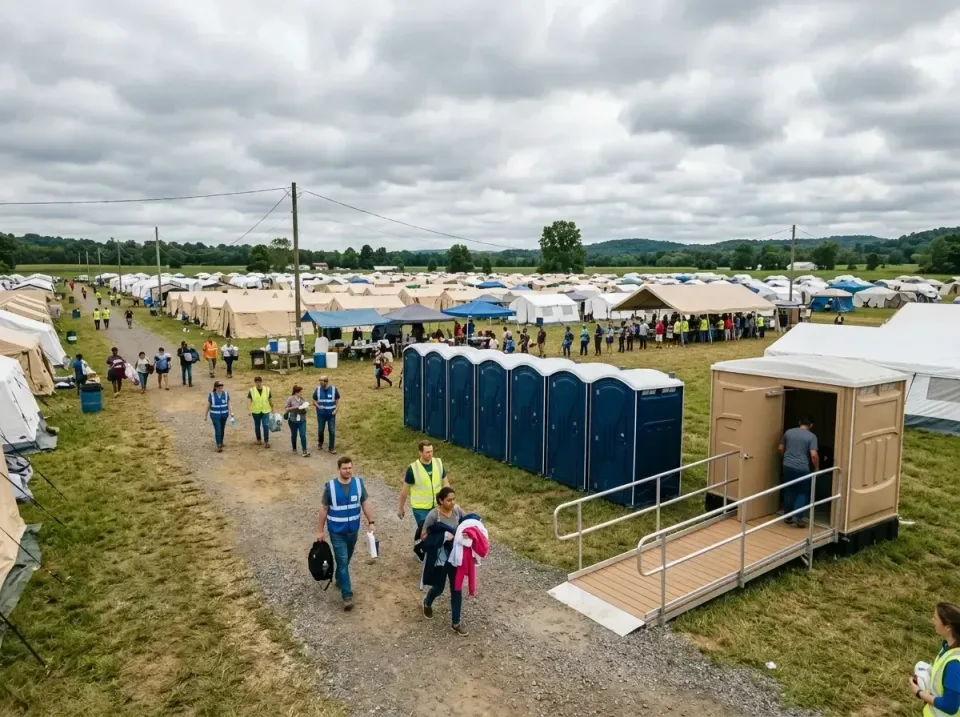 disaster-relief-camp-restrooms-010 — frequently asked questions, Dumpster & Portable Bathrooms Rental in South Lakes, AK